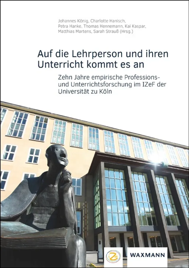 Cover der Jubiläumspublikation „Auf die Lehrperson und ihren Unterricht kommt es an“